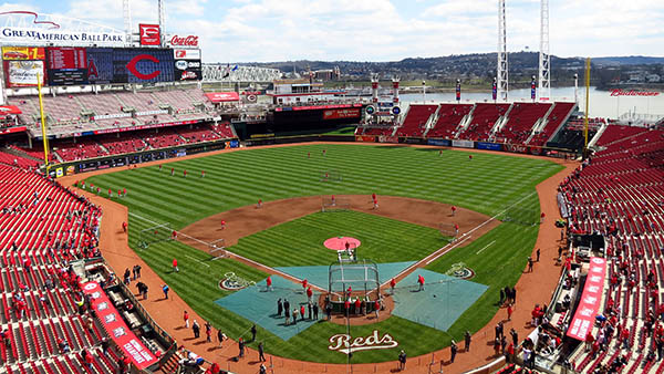 charter bus cincinnati ohio attractions great american ball park