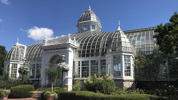 charter bus columbus ohio attractions franklin park conservatory