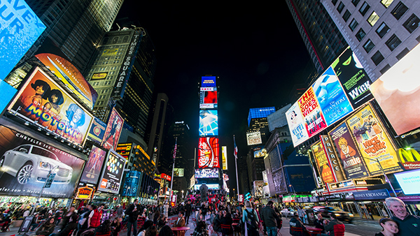 charter bus new york city new york attractions times square