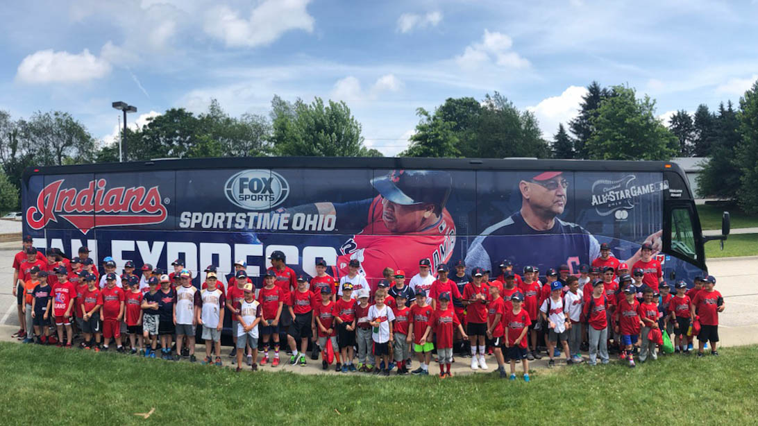 barons bus charter bus group charters cleveland indians fans