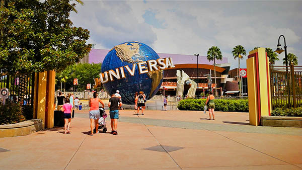 charter bus orlando florida attractions universal studios globe